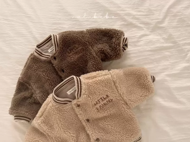 Valu Bebe - Korean Baby Fashion - #babygirlfashion - Friend Dumble Baseball Jumper - 10