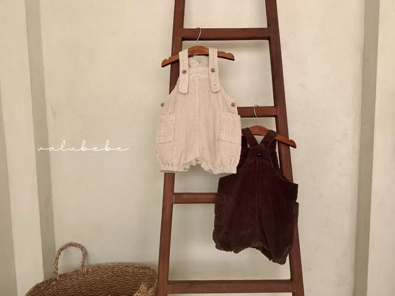 Valu Bebe - Korean Baby Fashion - #babyfever - Cooing Dungarees Bodysuit - 4