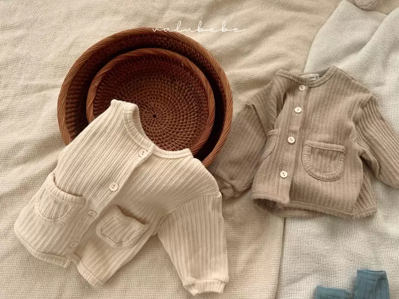 Valu Bebe - Korean Baby Fashion - #babygirlfashion - Cozy Rib Cardigan - 11