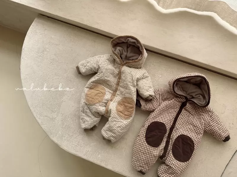 Valu Bebe - Korean Baby Fashion - #babygirlfashion - Check Bodysuit - 12
