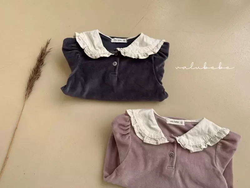 Valu Bebe - Korean Baby Fashion - #babyoninstagram - Sera Veloure Bodysuit