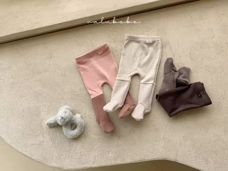 Valu Bebe - Korean Baby Fashion - #babyoninstagram - Half Foot Leggings - 2