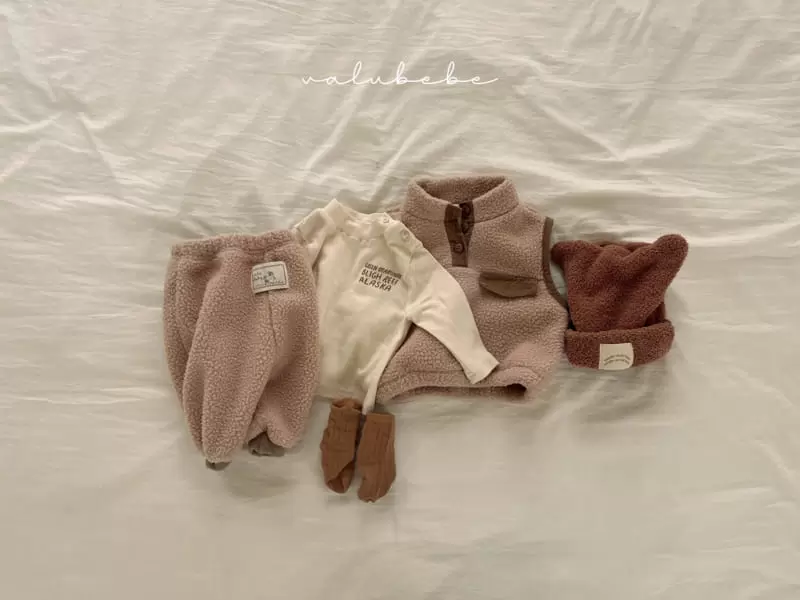 Valu Bebe - Korean Baby Fashion - #babyootd - Dumble Half Button Vest - 3