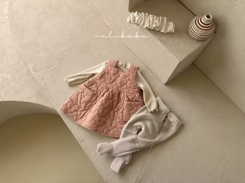 Valu Bebe - Korean Baby Fashion - #babyootd - Terry Half Neck Tee - 11