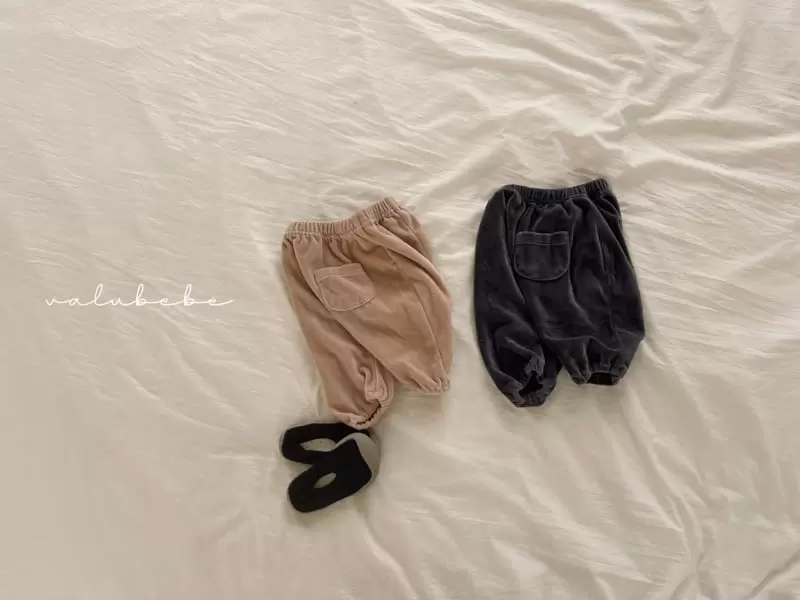 Valu Bebe - Korean Baby Fashion - #babyootd - Veloure Baggy Pants - 6