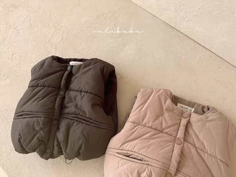 Valu Bebe - Korean Baby Fashion - #babyoutfit - Embo Padding Vest - 11