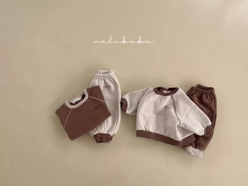 Valu Bebe - Korean Baby Fashion - #babyoutfit - Milk Sweatshirt - 2