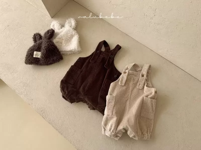 Valu Bebe - Korean Baby Fashion - #babyoutfit - Cooing Dungarees Bodysuit - 9