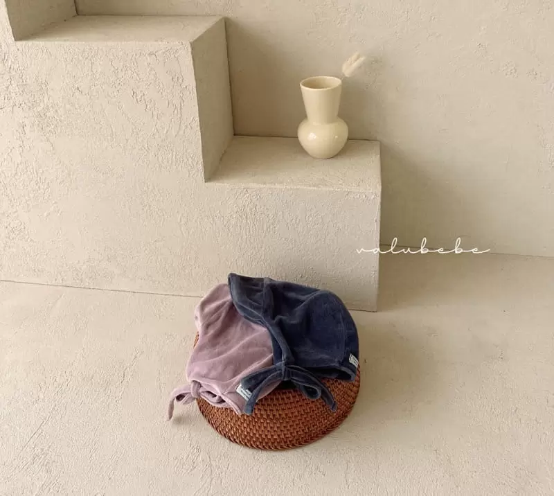 Valu Bebe - Korean Baby Fashion - #babyoutfit - Veloure Bonnet - 9