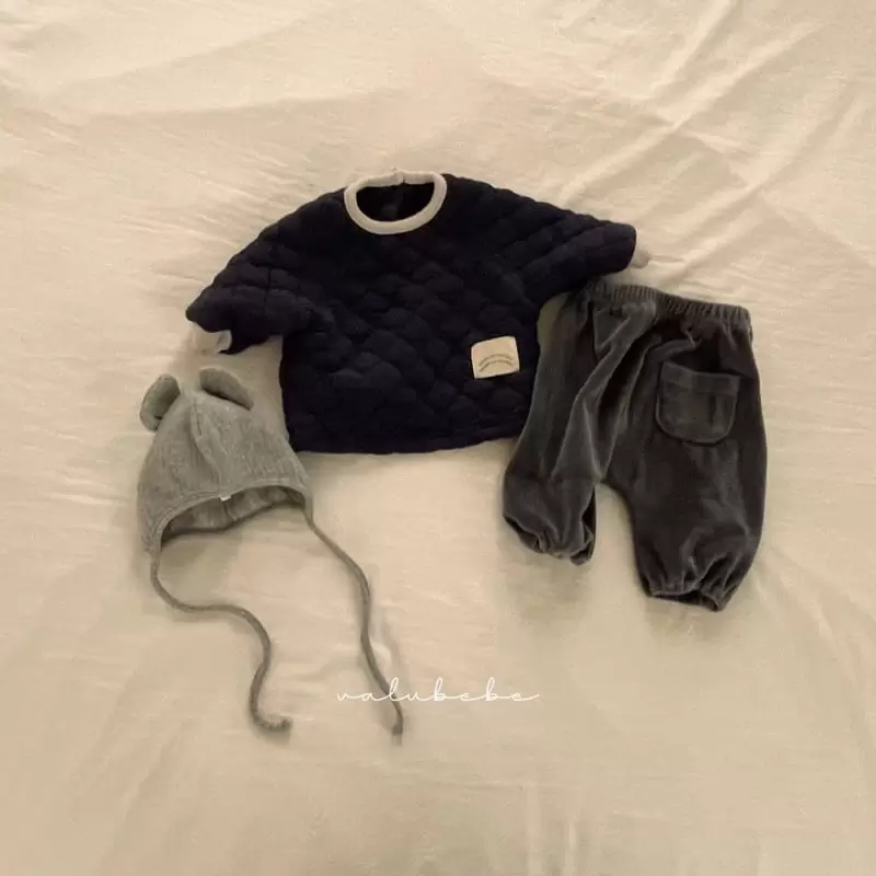 Valu Bebe - Korean Baby Fashion - #babyoutfit - Veloure Baggy Pants - 8