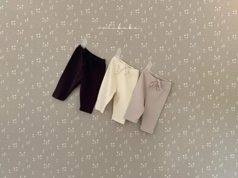 Valu Bebe - Korean Baby Fashion - #babyoutfit - Peach Leggings - 3