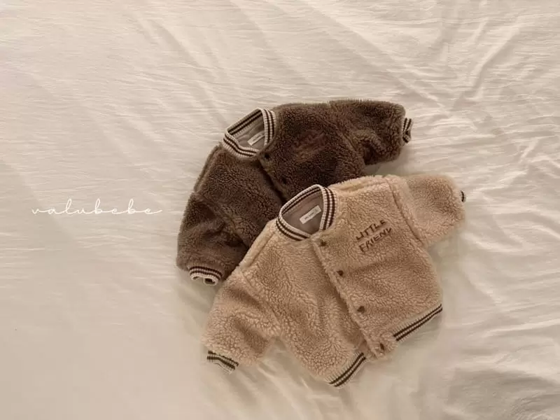 Valu Bebe - Korean Baby Fashion - #onlinebabyboutique - Friend Dumble Baseball Jumper - 2