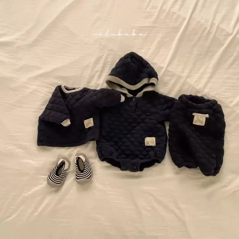 Valu Bebe - Korean Baby Fashion - #onlinebabyshop - Bubble Bonding Bodysuit - 6