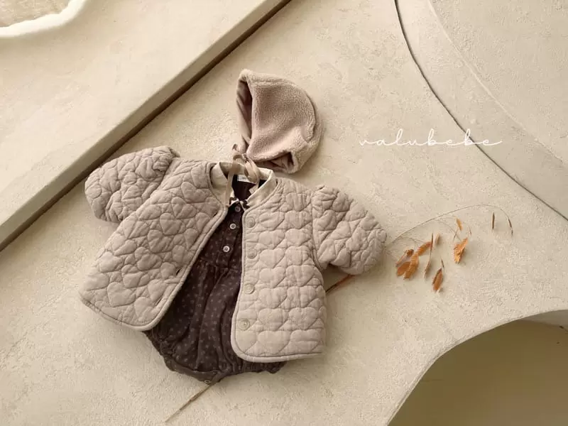 Valu Bebe - Korean Baby Fashion - #onlinebabyshop - Lyn Collar Flower Bodysuit - 10