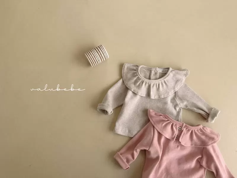 Valu Bebe - Korean Baby Fashion - #onlinebabyshop - Circle Frill Tee - 12