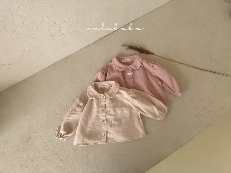 Valu Bebe - Korean Baby Fashion - #onlinebabyshop - Shuer Collar Blouse - 2