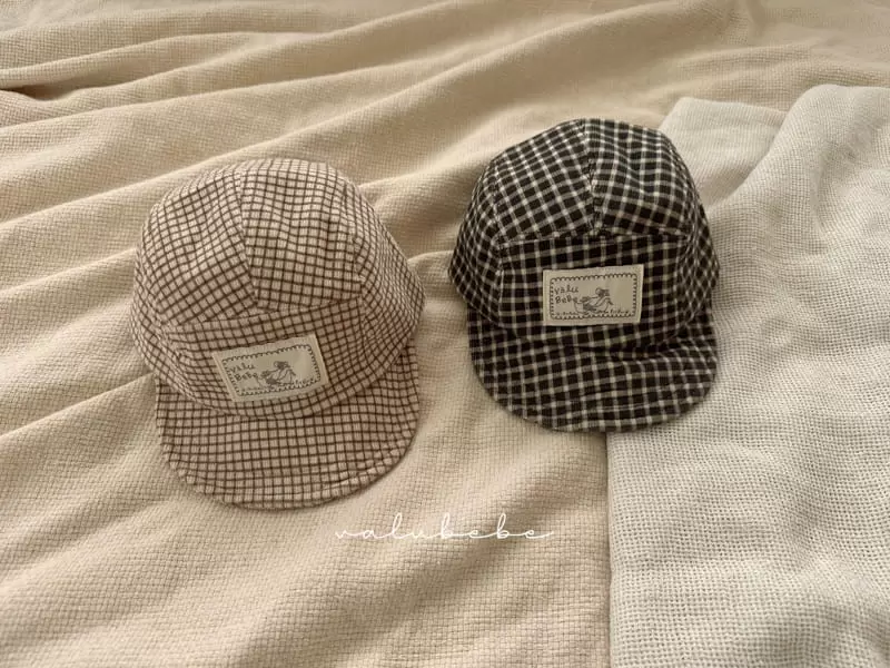 Valu Bebe - Korean Baby Fashion - #onlinebabyshop - Check Duck Cap - 5