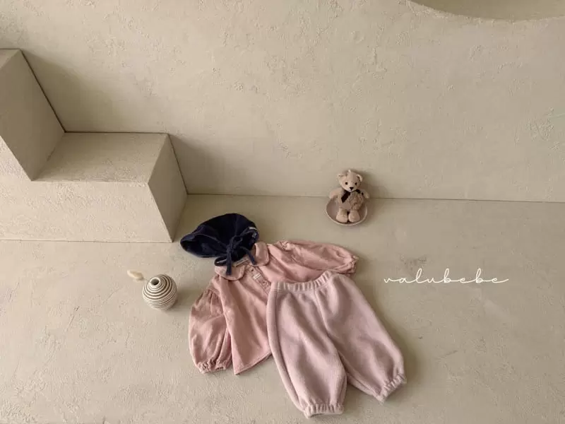 Valu Bebe - Korean Baby Fashion - #onlinebabyshop - Veloure Bonnet - 12