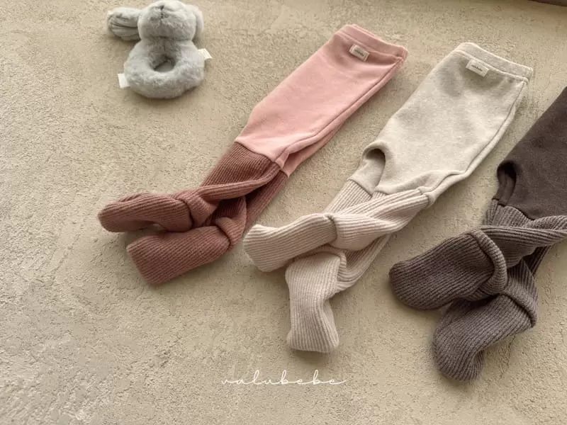 Valu Bebe - Korean Baby Fashion - #onlinebabyshop - Half Foot Leggings - 8