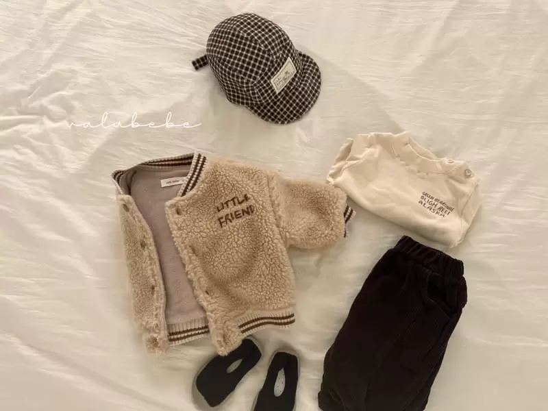 Valu Bebe - Korean Baby Fashion - #onlinebabyshop - Friend Dumble Baseball Jumper - 4