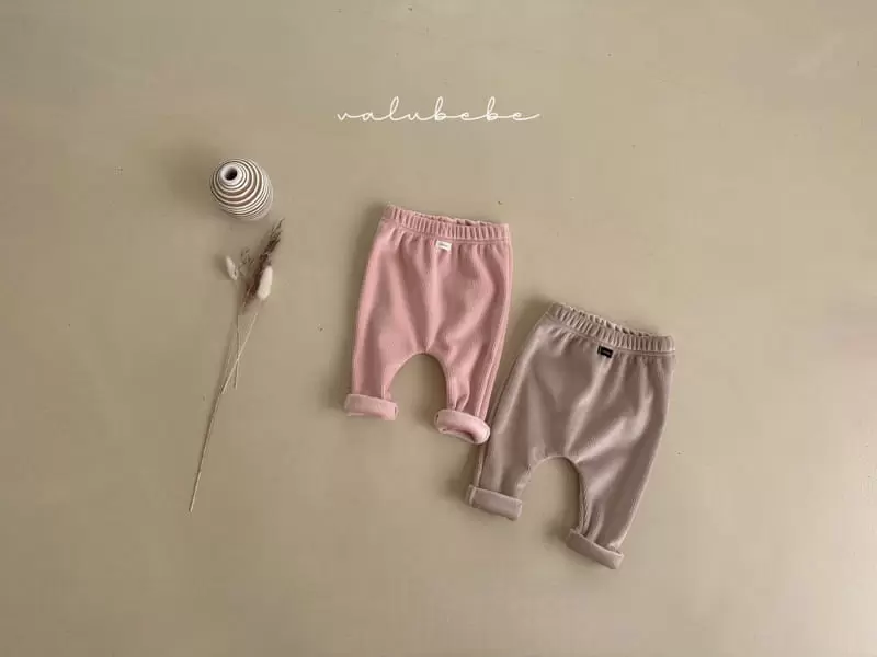 Valu Bebe - Korean Baby Fashion - #smilingbaby - Fluffy Rib Leggings
