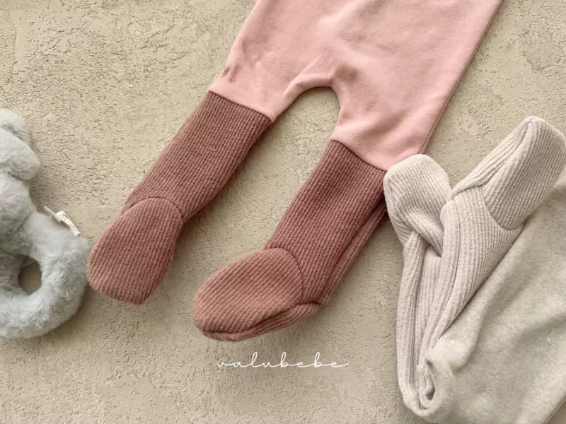 Valu Bebe - Korean Baby Fashion - #smilingbaby - Half Foot Leggings - 9