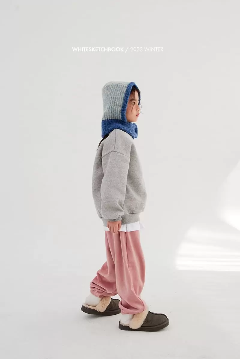 Whitesketchbook - Korean Children Fashion - #prettylittlegirls - Rib Jogger Pants - 4
