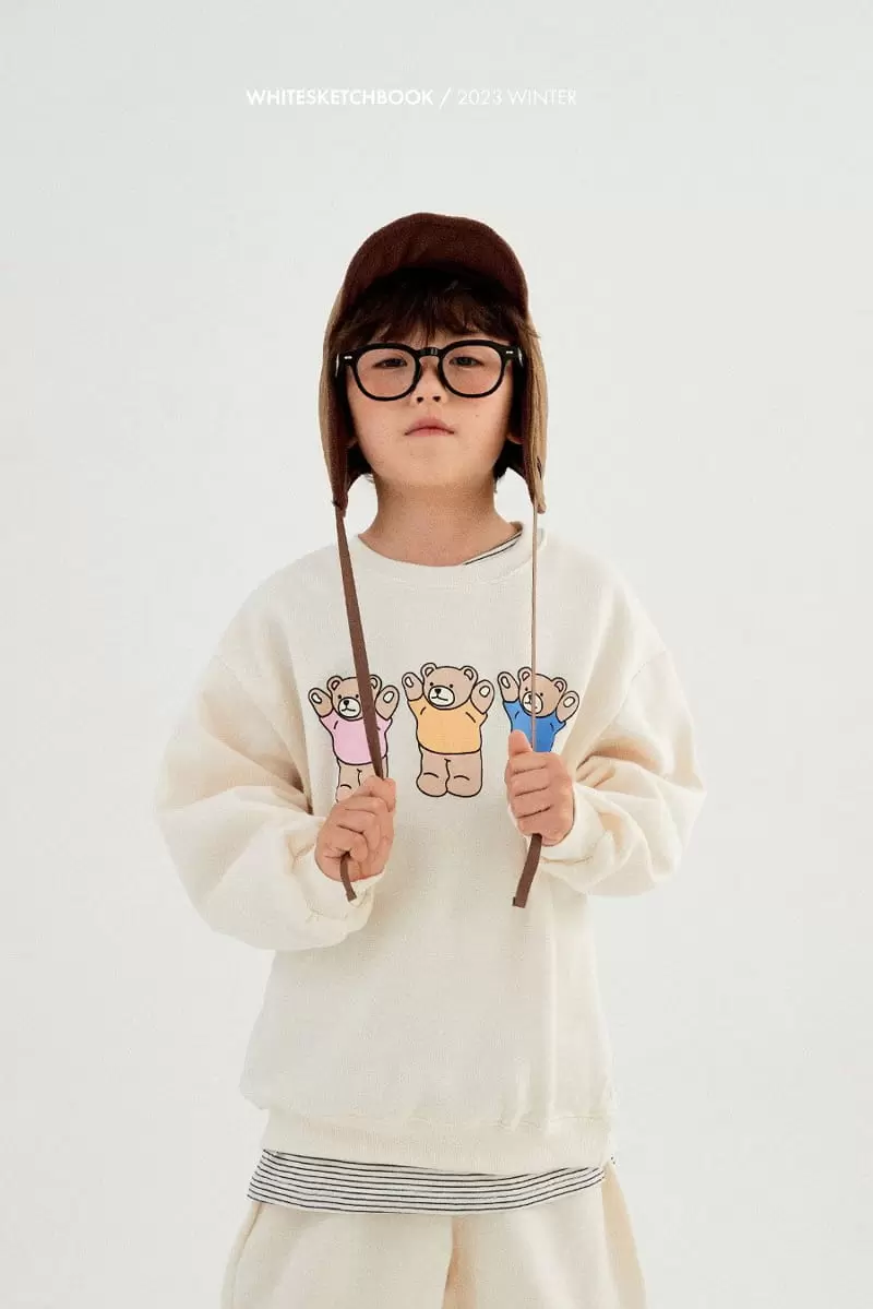 Whitesketchbook - Korean Children Fashion - #childofig - Long Sleeves Layered Tee - 3