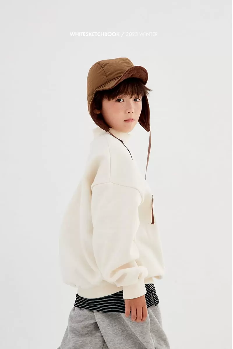 Whitesketchbook - Korean Children Fashion - #designkidswear - Fleece Sweatshirt - 7