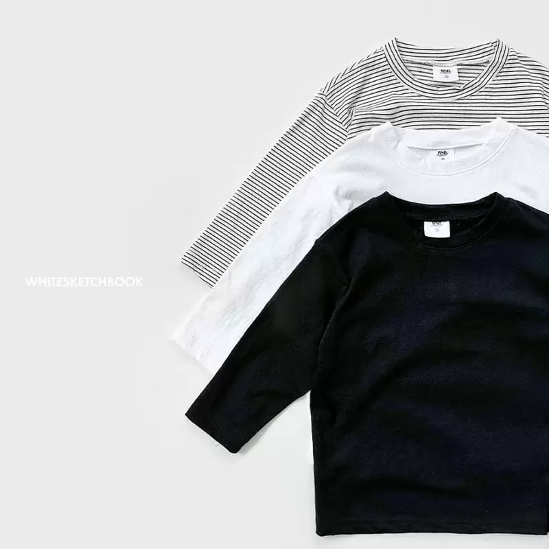 Whitesketchbook - Korean Children Fashion - #littlefashionista - Long Sleeves Layered Tee - 12