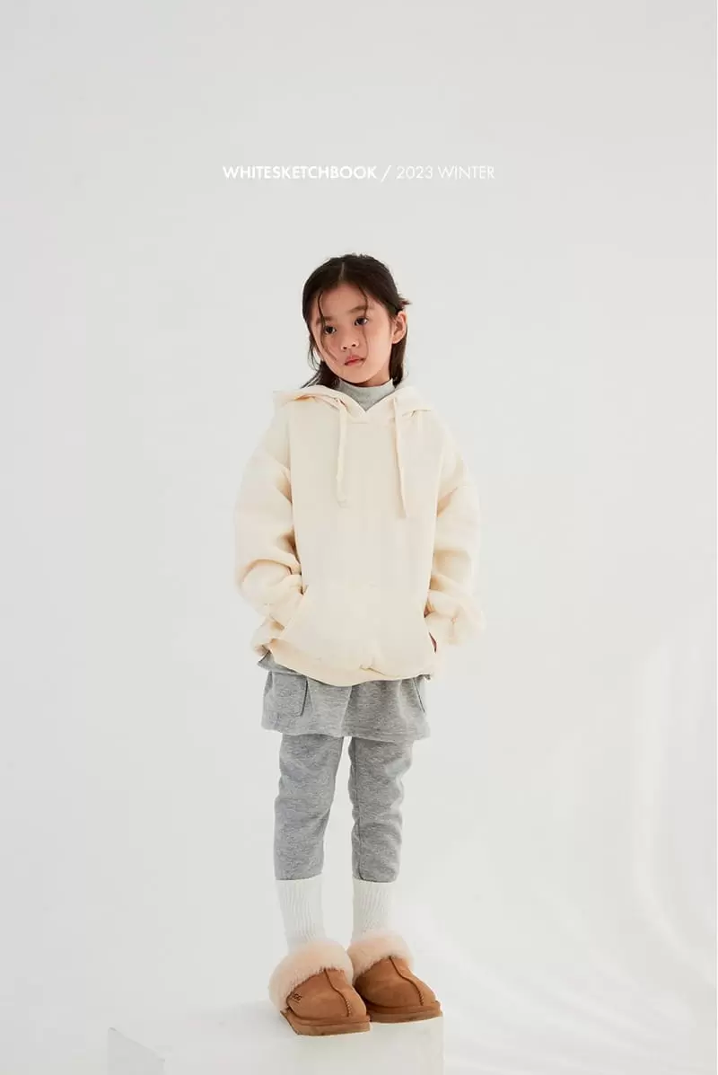 Whitesketchbook - Korean Children Fashion - #todddlerfashion - Everyone Fleece Hoody - 4