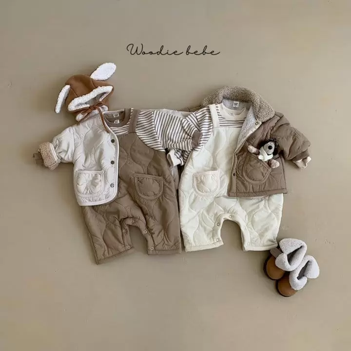Woodie - Korean Baby Fashion - #babyboutique - Smile Bodysuit