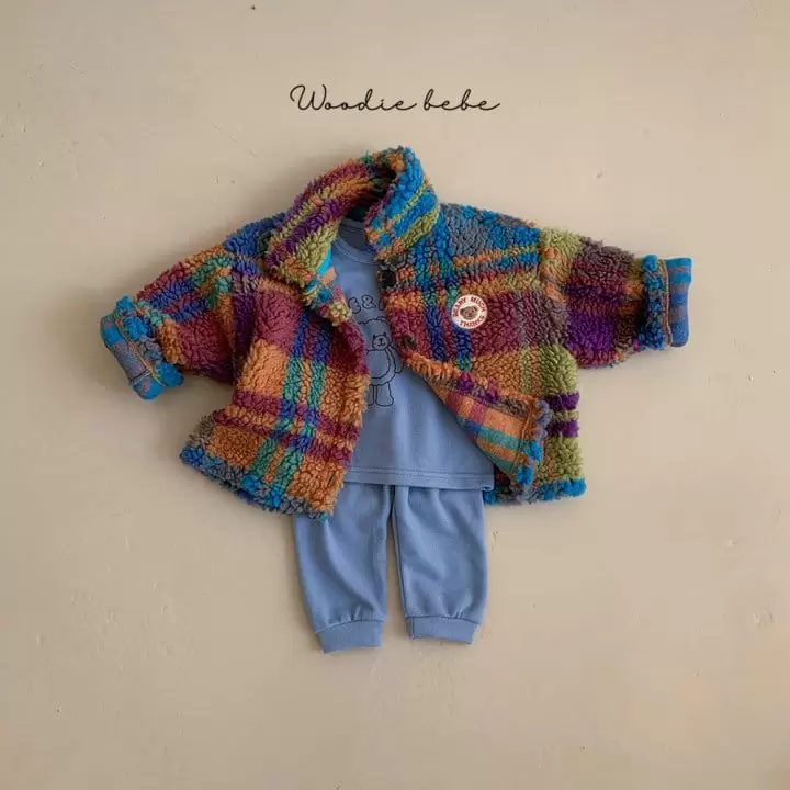 Woodie - Korean Baby Fashion - #babyboutique - Daily Top Bottom Set - 2