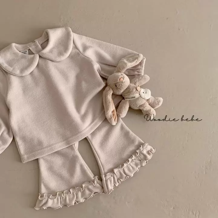 Woodie - Korean Baby Fashion - #babyboutique - Melody Top Bottom Set - 4