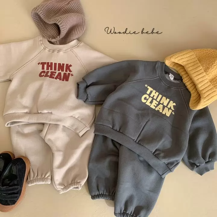Woodie - Korean Baby Fashion - #babyfever - Topia Top Bottom Set
