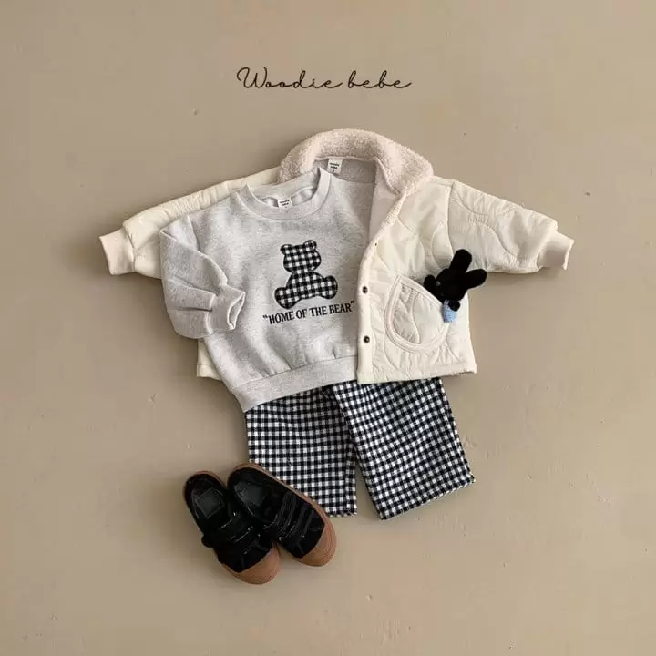Woodie - Korean Baby Fashion - #babyfever - Vog Top Bottom Set - 5