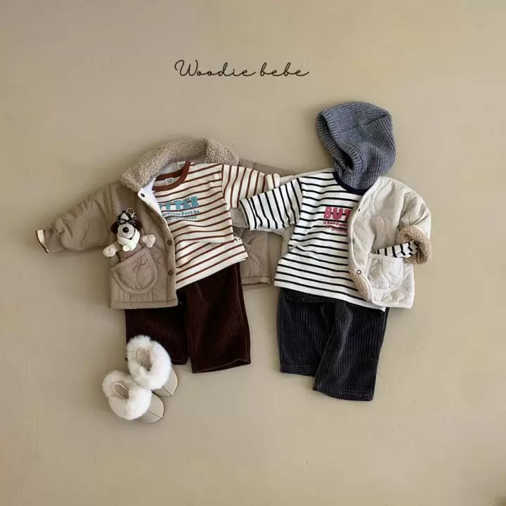 Woodie - Korean Baby Fashion - #babyfever - Butter Tee