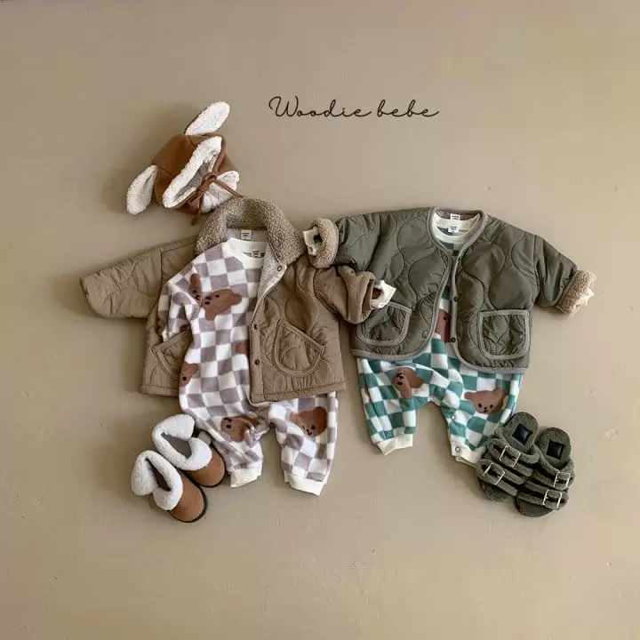 Woodie - Korean Baby Fashion - #babygirlfashion - Bans Bodysuit