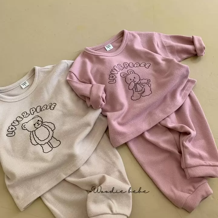 Woodie - Korean Baby Fashion - #babygirlfashion - Daily Top Bottom Set - 7