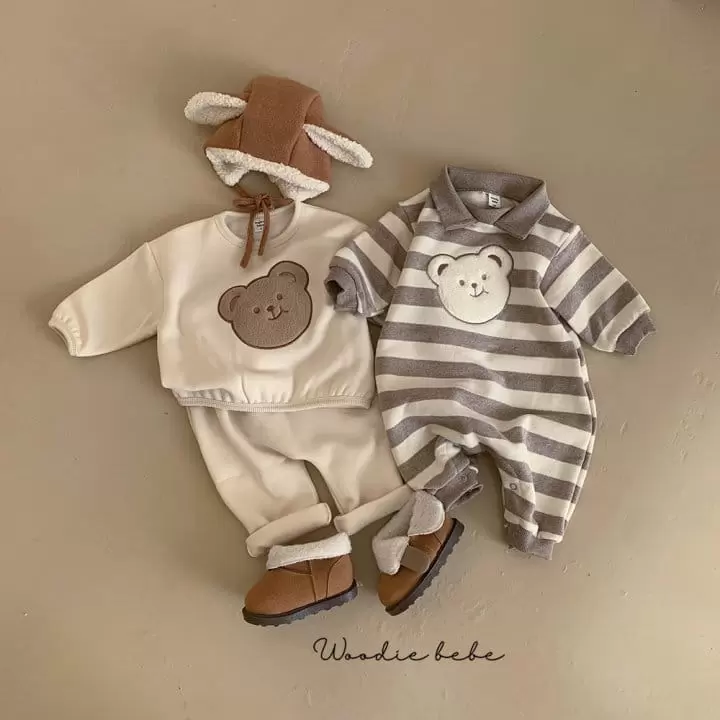 Woodie - Korean Baby Fashion - #babygirlfashion - Tiber Top Bottom Set - 4
