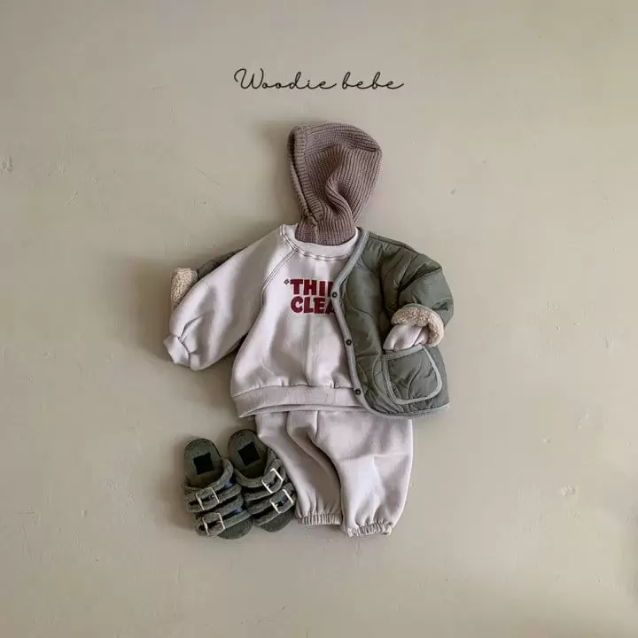 Woodie - Korean Baby Fashion - #babylifestyle - Topia Top Bottom Set - 3