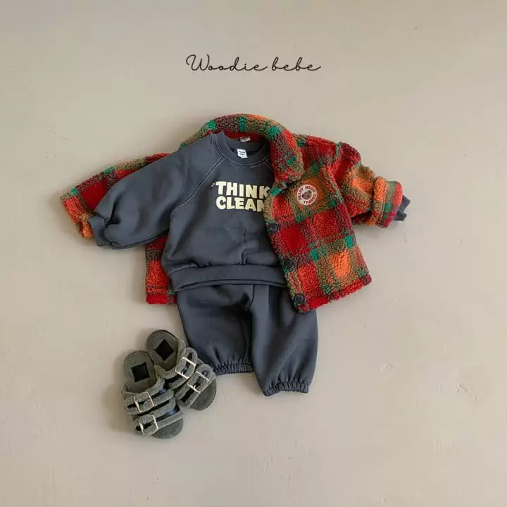 Woodie - Korean Baby Fashion - #babylifestyle - Topia Top Bottom Set - 4