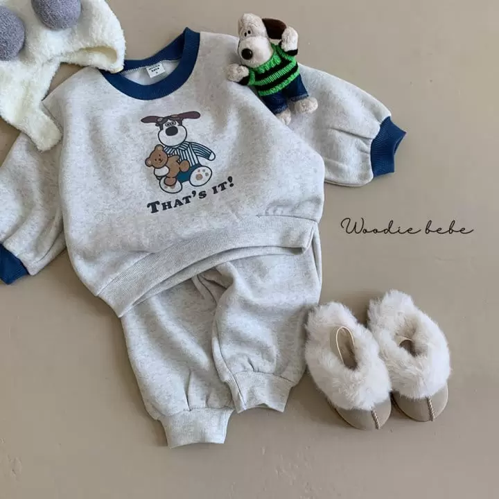 Woodie - Korean Baby Fashion - #babyoninstagram - Willy Top Bottom Set - 9