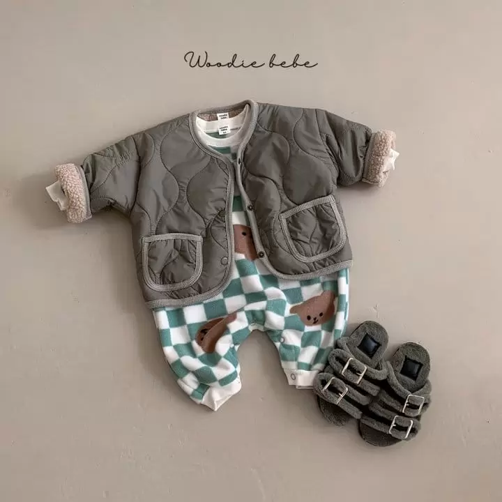 Woodie - Korean Baby Fashion - #babyoninstagram - Bans Bodysuit - 3