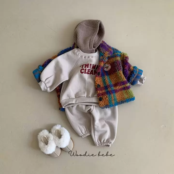Woodie - Korean Baby Fashion - #babyootd - Topia Top Bottom Set - 5