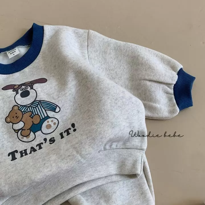 Woodie - Korean Baby Fashion - #babyootd - Willy Top Bottom Set - 10