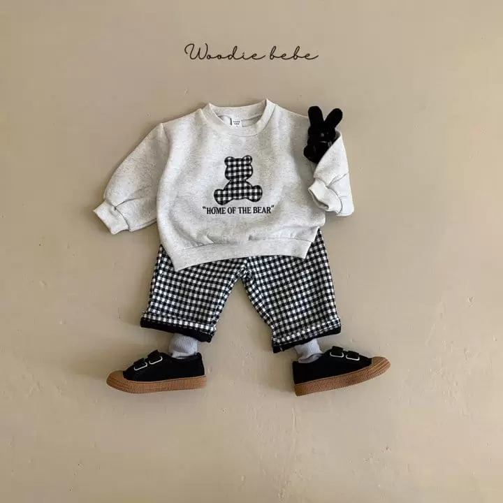 Woodie - Korean Baby Fashion - #babyootd - Vog Top Bottom Set - 9