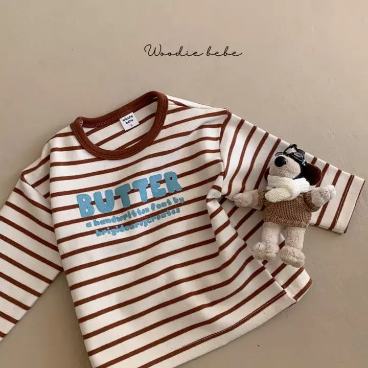 Woodie - Korean Baby Fashion - #babyootd - Butter Tee - 5