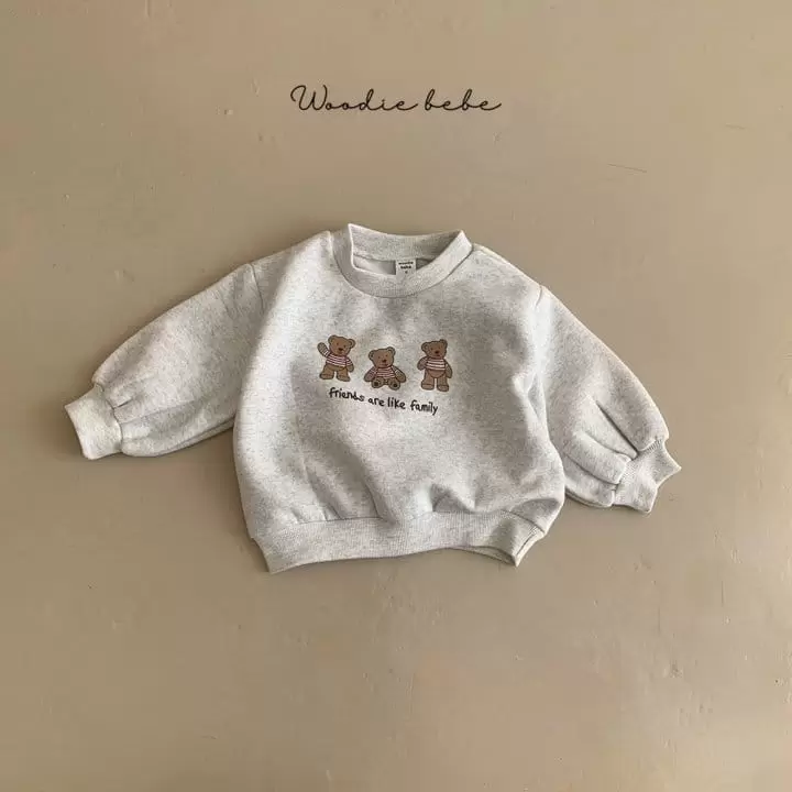Woodie - Korean Baby Fashion - #babyoutfit - Family Tee - 9