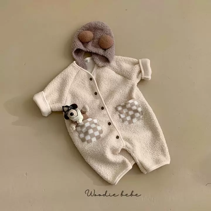 Woodie - Korean Baby Fashion - #babyootd - Mellow Bodysuit - 4